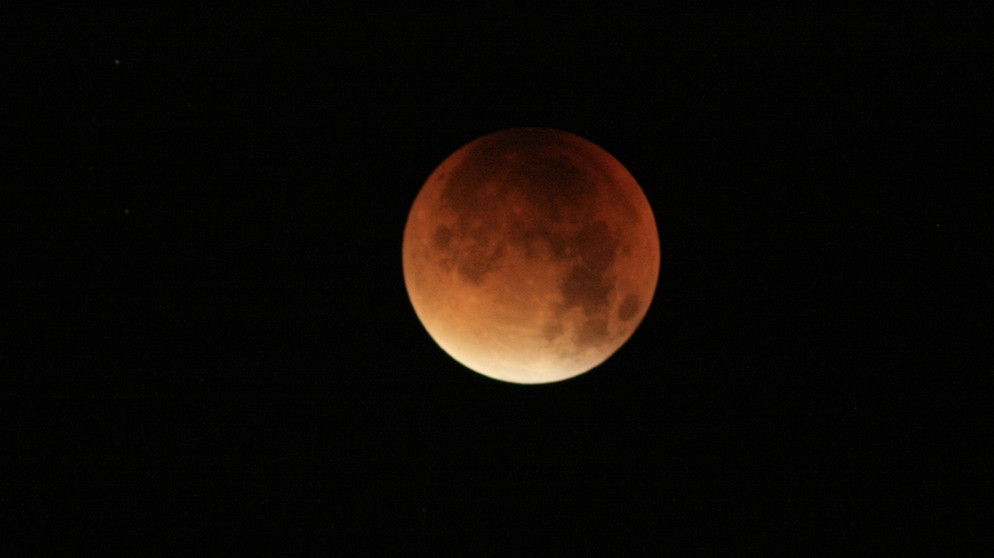 Totale Mondfinsternis fotografiert von Tom Heuijerjans aus Enschede (NL) | Bild: Tom Heuijerjans 