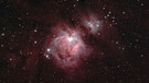 Der Orionnebel im Sternbild Orion, aufgenommem auf dem Feldberg im Taunus von Andreas Rumpf. Nebel gehören zu den Deep-Sky-Objekten: Objekte, die sich außerhalb unseres Sonnenystems befinden.  | Bild: Andreas Rumpf