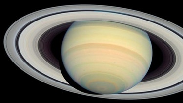 Ringplanet Saturn, aufgenommen vom Weltraumteleskop Hubble | Bild: NASA