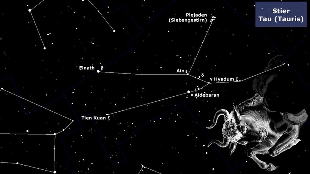 Das Sternbild Stier: Leicht Erkennbares V Und Ein Besonderes Licht | IQ ...