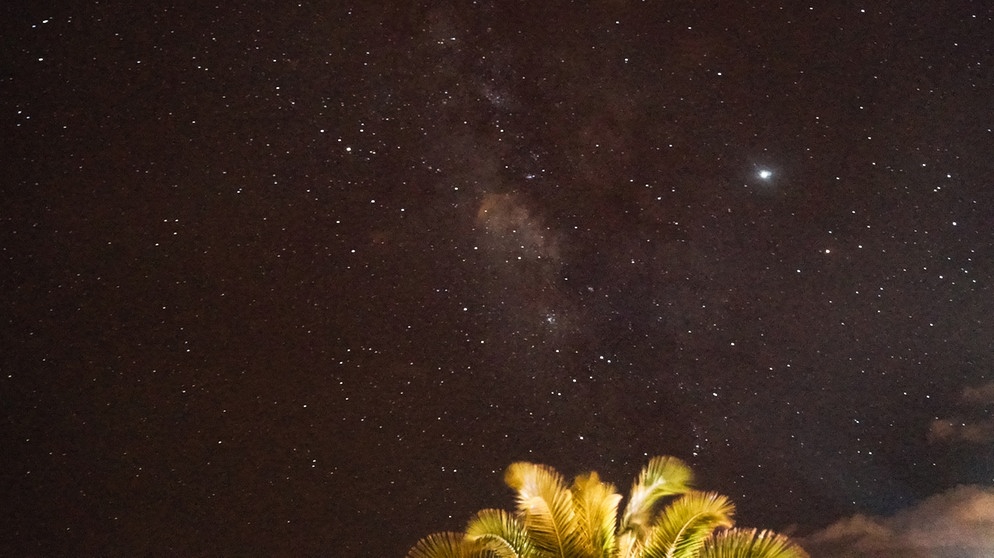 Die Milchstraße mit Jupiter hat Linus Freyer für uns auf Madeira eingefangen. | Bild: Linus Freyer