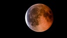 Blutmond während der totalen Mondfinsternis am 27. Juli 2018, aufgenommen über Bad Aibling von Sebastian Herold | Bild: Sebastian Herold