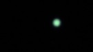 Uranus, aufgenommen durch ein Teleskop mit 28 Zentimeter Spiegelöffnung und 2800 Millimeter Brennweite am 22. August 2010 | Bild: Peter Mielke